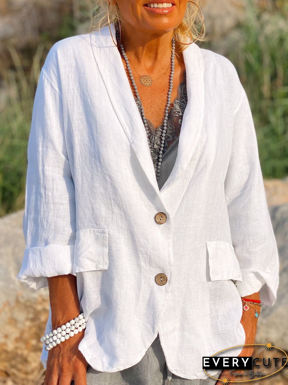 Basic Long Sleeve Cardigan