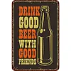 (Multi Style)Beer Bar Cafe - Metal Tin Signs(8*12Inch/12*16Inch) - Bar
