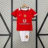 2004/2006 Retro Kids Size Manchester United Home Football Shirt 1:1 Thai Quality