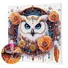 (Pre-Framed)Owl-Special Shape Diamond Painting Kit(25x25cm)