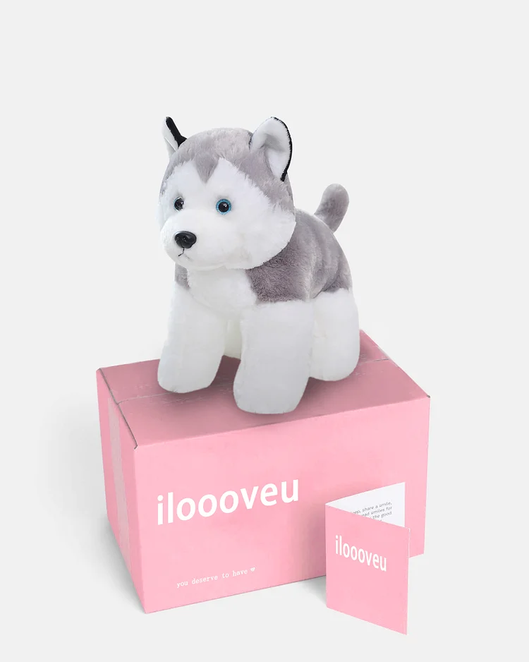 Husky Plush  Dog