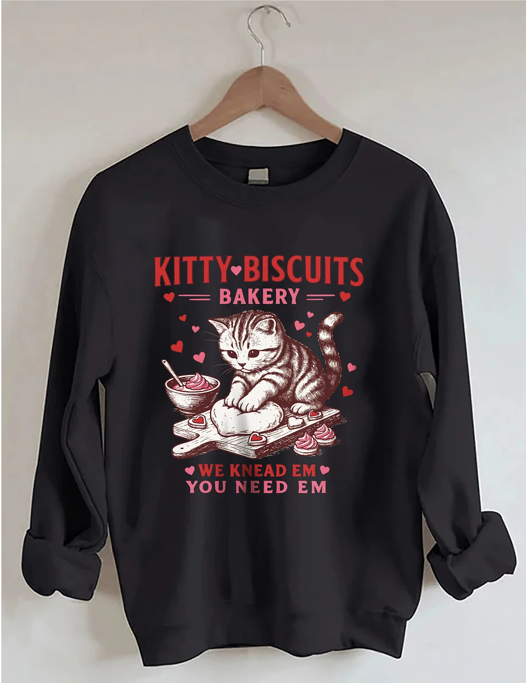 Kitty Biscuits Bakery Sweatshirt