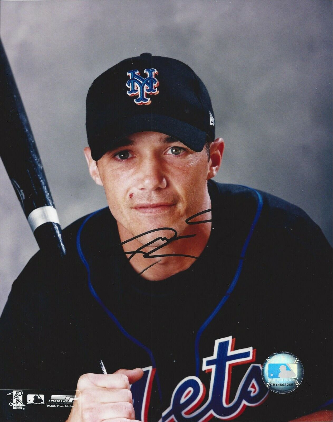 Joe McEwing Autographed 8x10 New York Mets#S1089