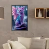 Diamond Painting-DIY Full Round Drill Cat Dragon（30*50CM)