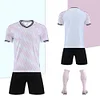 High-End Quick-Drying Polyester Soccer Wear Customizable Short-Sleeved Training Suit Set with OEM Service Available