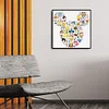 Mickey Head - 11CT Stamped Cross Stitch - 40*45cm - Disney
