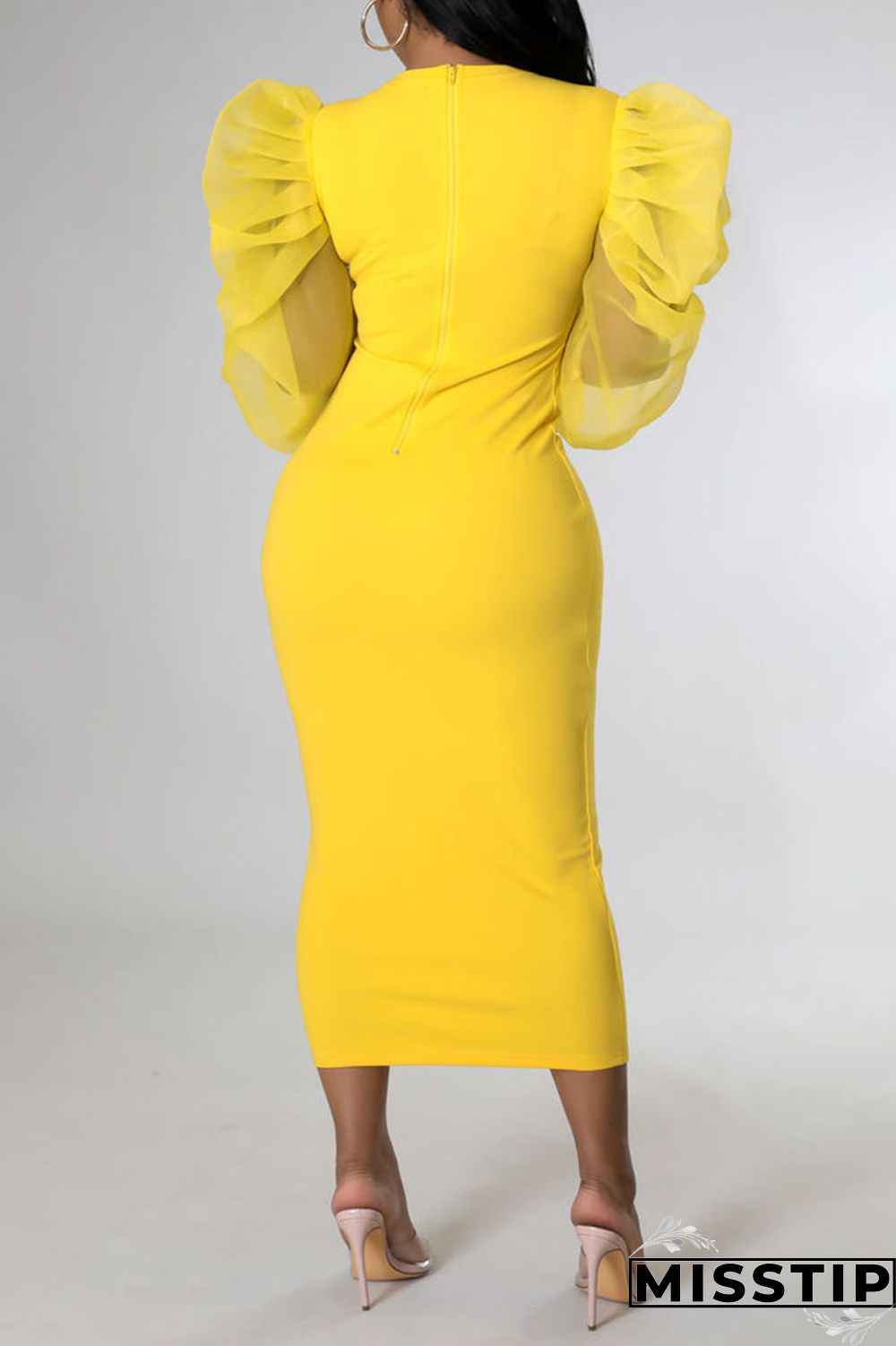 Black Fashion Casual Solid Patchwork O Neck Long Sleeve Dresses