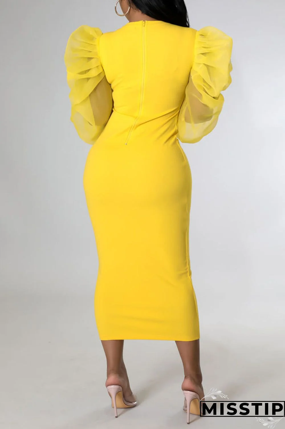 Black Fashion Casual Solid Patchwork O Neck Long Sleeve Dresses