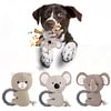Stuffed Dog Toys Durable Plush Dog Toy with Crinkle Paper Cute Elephant Squeaky Dog Toy,Dog Chew Toys for Medium Large Breed