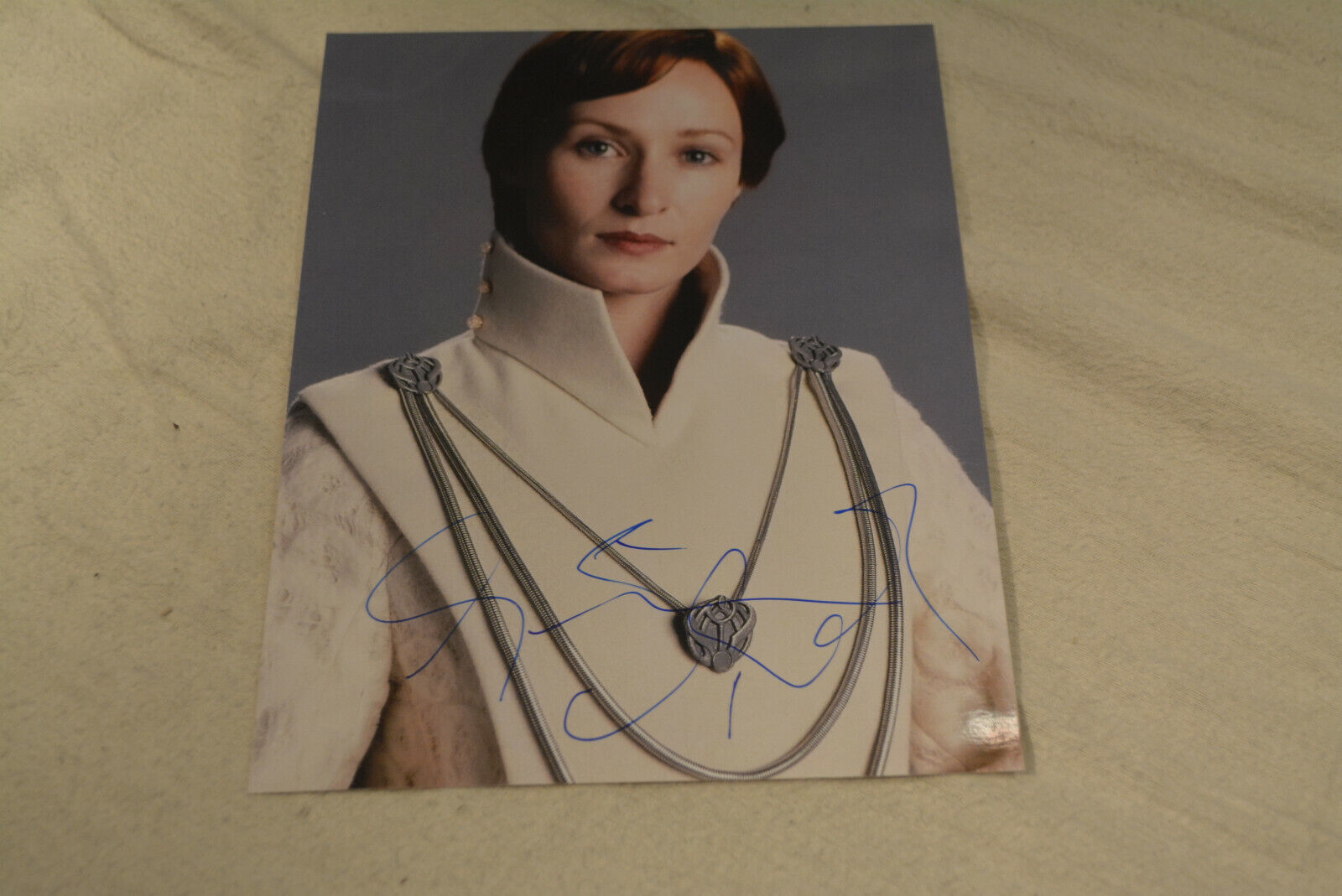 GENEVIEVE O REILLY signed autograph 8x10 20x25 cm In Person STAR WARS Mon Mothma