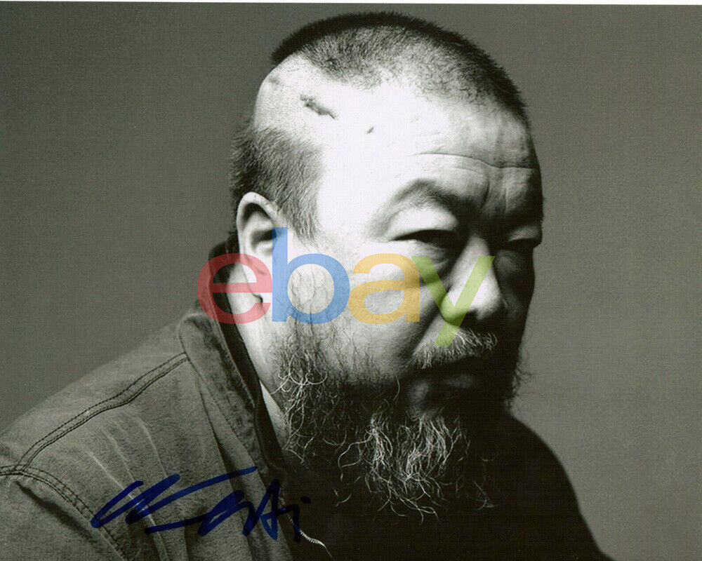 Ai Weiwei Chinese Artist Activist Signed Autograph 8x10 Photo Poster painting Sunflower Seeds re