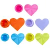 Bo&icirc;tier de rangement en cire en forme de c&oelig;ur pour peinture en diamant, bo&icirc;tier portable pour cire pour diamants pour adultes, accessoires et outils pour bricolage