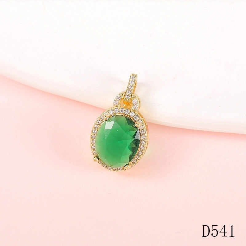 1 Piece Copper Fruit Bow Knot Pendant