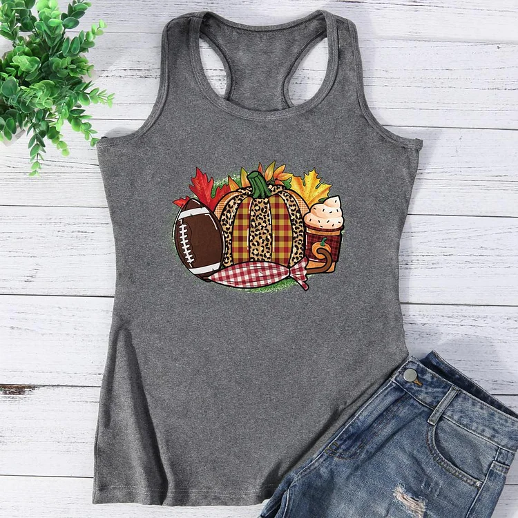 Football And Fall? Vest Top-Annaletters