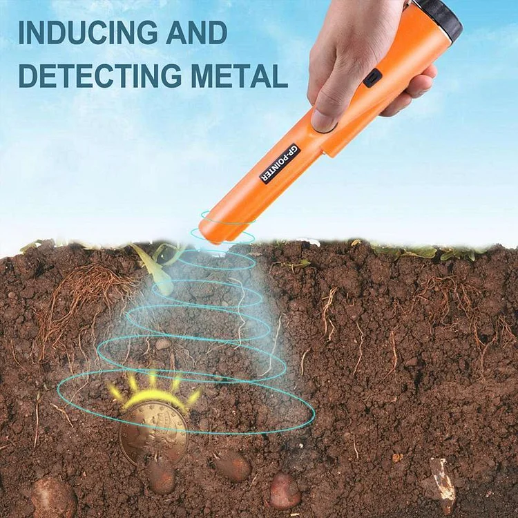 Handheld Pin Pointer Metal Detector Wand | 168DEAL