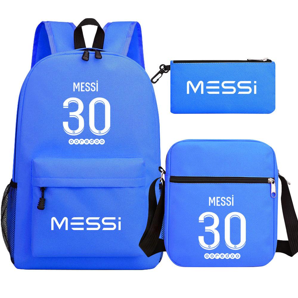 Mayoulove Lionel Messi Backpack Lightweight Design for School and Outdoor Activities-Mayoulove