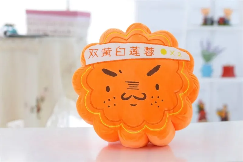 Mid-Autumn Mooncake Plush Pillow