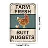 Chicken - Vintage Metal Signs - 30*40cm