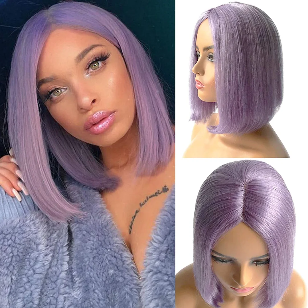 Jewtribute Hair®|Purple Bob  Wig