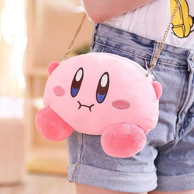 Kawaii Kirby Star Plush Bag SP14860