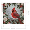 Cardinal En Couronne-Drille AB Ronde Peinture Diamant-45*45CM