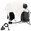 Tactical Headset with ARC Rail Adapter Hearing Protection with Gel Ear Pads for Airsoft Sports