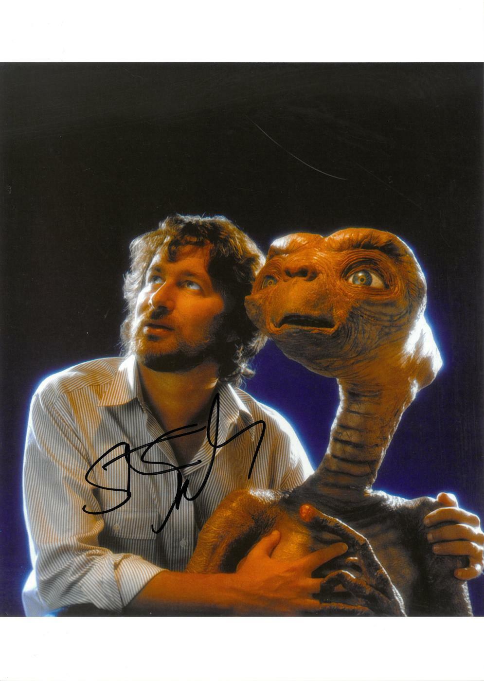 Steven Spielberg Signed E.T. Authentic Autographed 10x14 Photo Poster painting BECKETT #BC72553