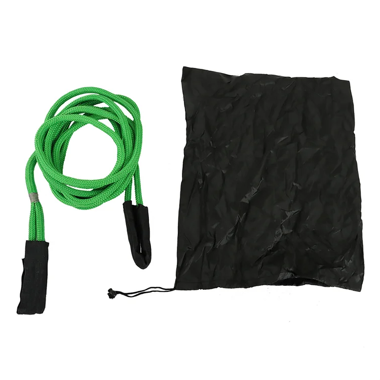 SEBLAFF 1/2 Inch x 20 Foot 6800 LBS Green Kinetic Energy Recovery Tow Rope Replacement for Truck ATV UTV Snowmobile-Emergency Towing