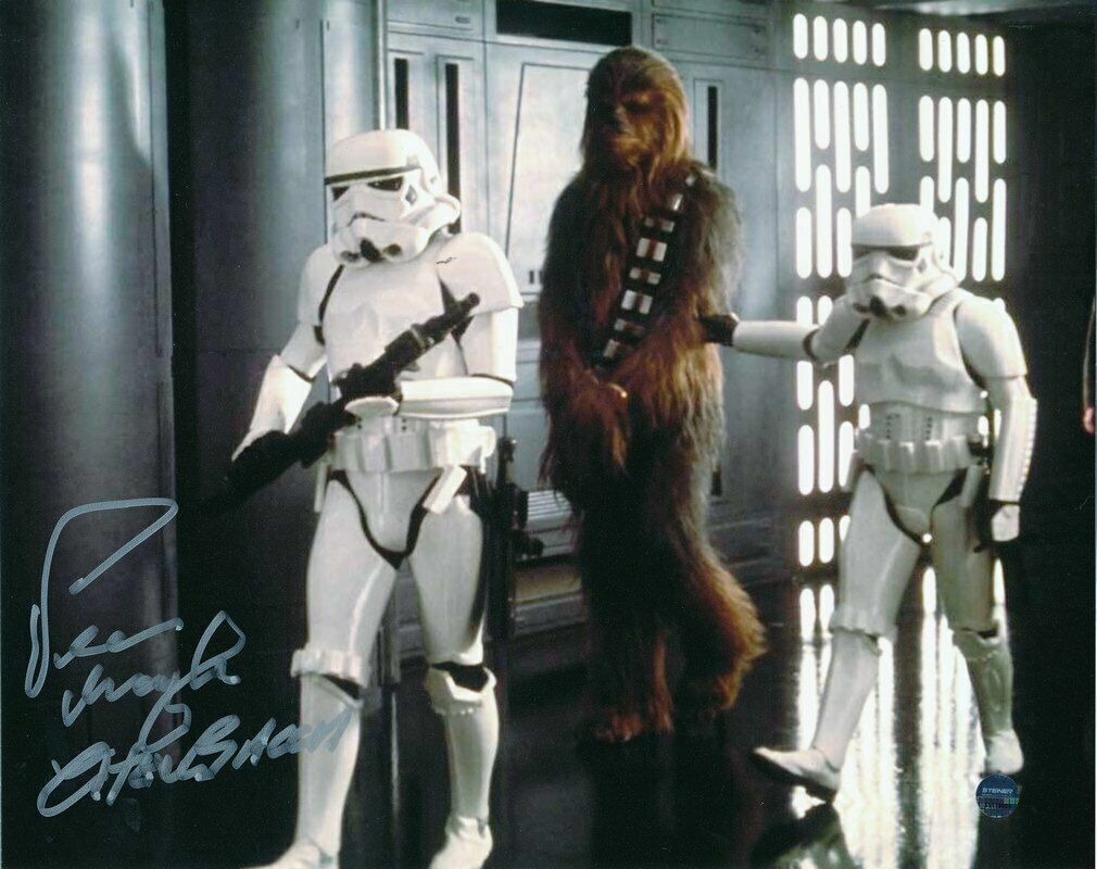 Peter Mayhew Chewbacca Autographed Signed 8x10 Photo Poster painting ( Star Wars ) REPRINT