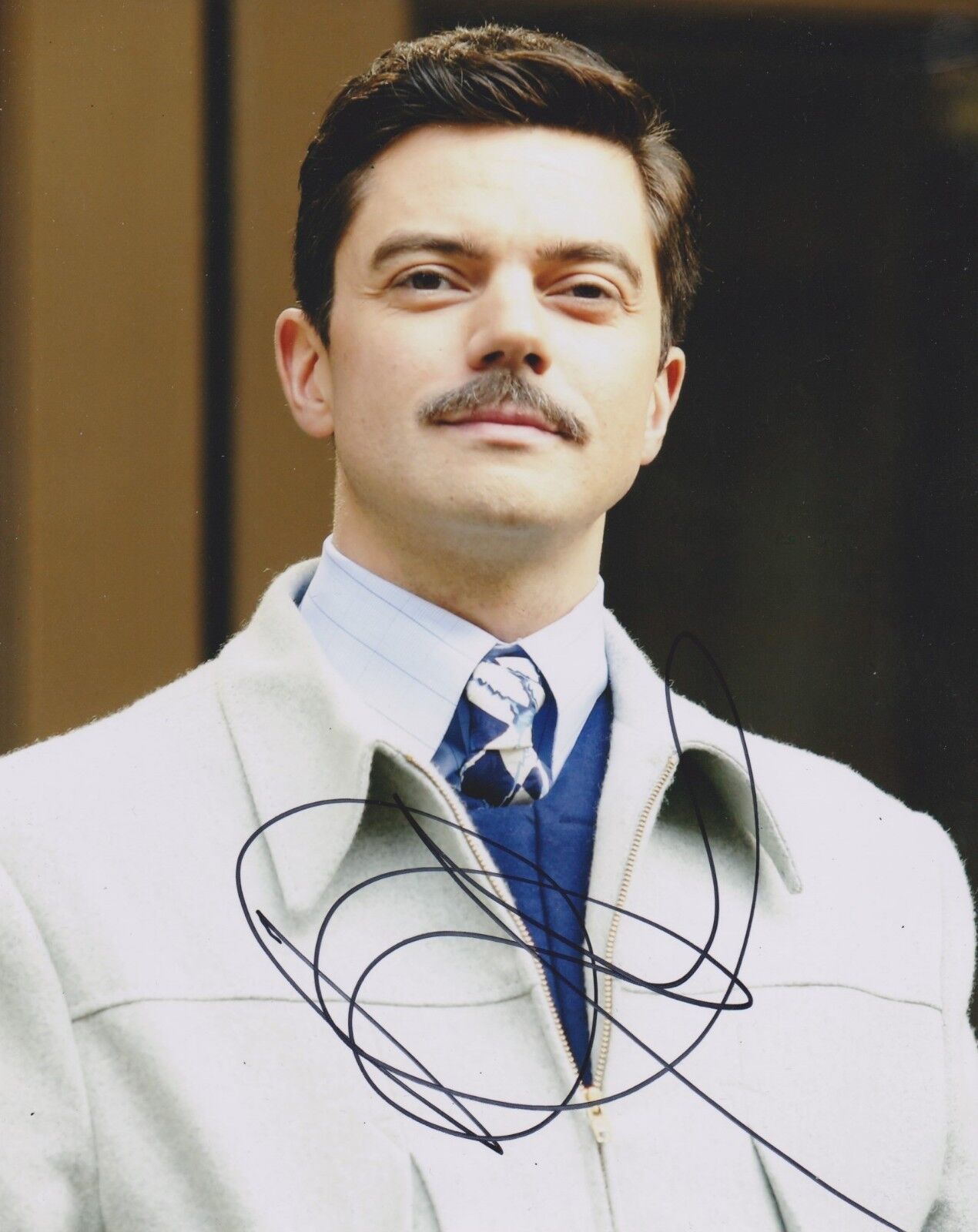 Dominic Cooper Signed Agent Carter 10x8 Photo Poster painting AFTAL