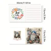 6PCS DIY Diamond Art Greeting Cards Winter Theme Congratulations Cards & Gifts