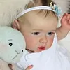 [Heartbeat💖 & Sound🔊] Realistic Reborn Baby Toddlers Girl Ellis 20'' Lifelike Awake Reborn Baby Doll with Painted Hair - RBBI-Myrebornbabydoll&reg; Myrebornbabydoll&reg;
