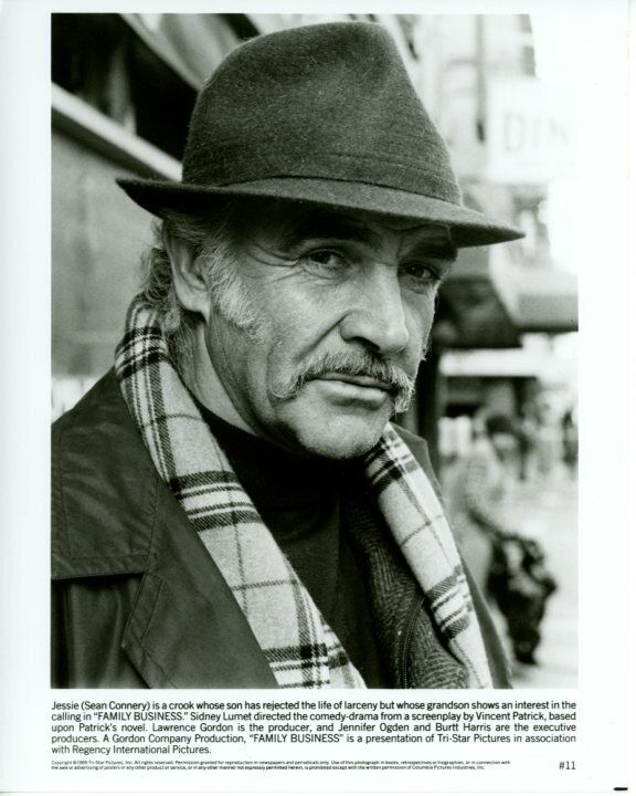 Sean Connery Family Business original press Photo Poster painting