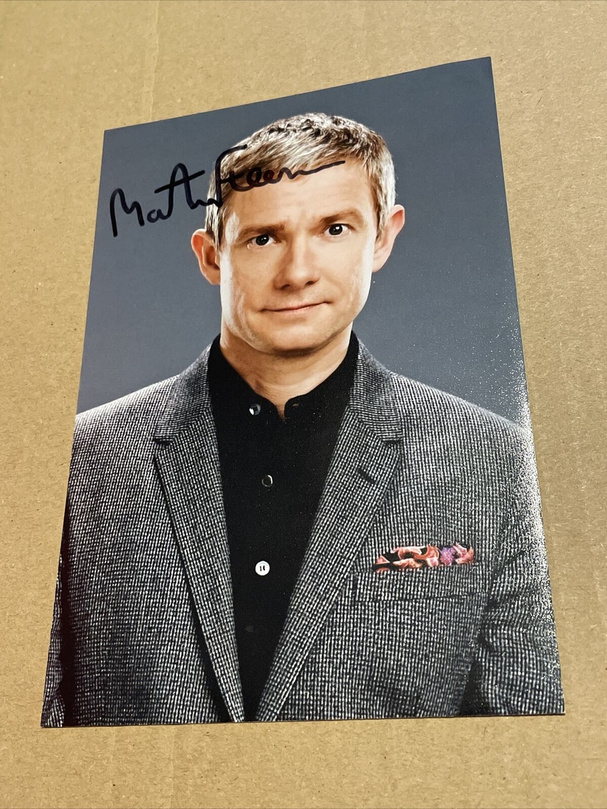 Martin man Hand Signed 6x4 Photo Poster painting Autograph Hobbit Sherlock