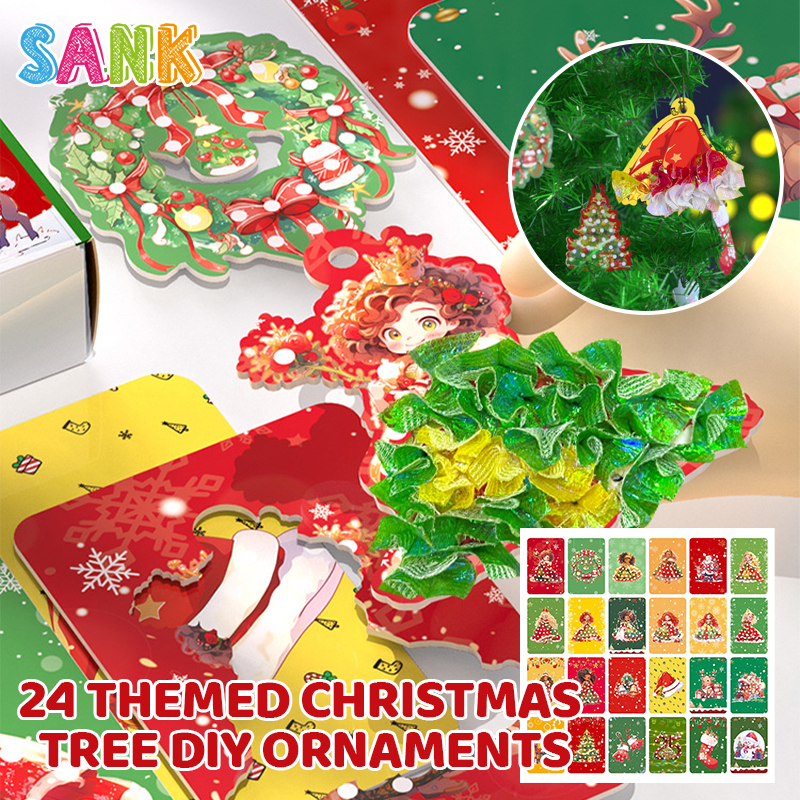 Sank 24 Themed Christmas Tree DIY Ornaments