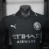 Manchester City 2025-2026 Player Version Away Black Shirt
