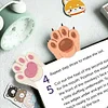 (US Only)3Pcs Cat Paw DIY Diamond Art Bookmark Diamond Painting Art Bookmarks