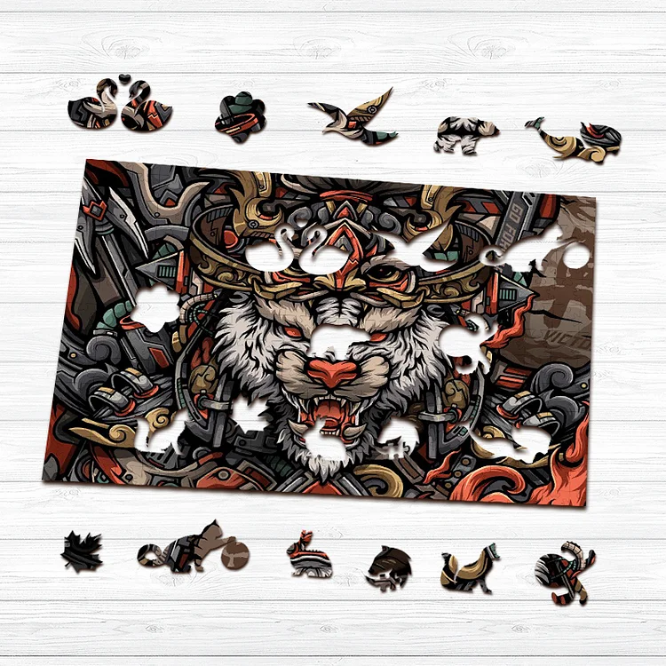 Ericpuzzle™ Ericpuzzle™Tiger Wooden  Puzzle