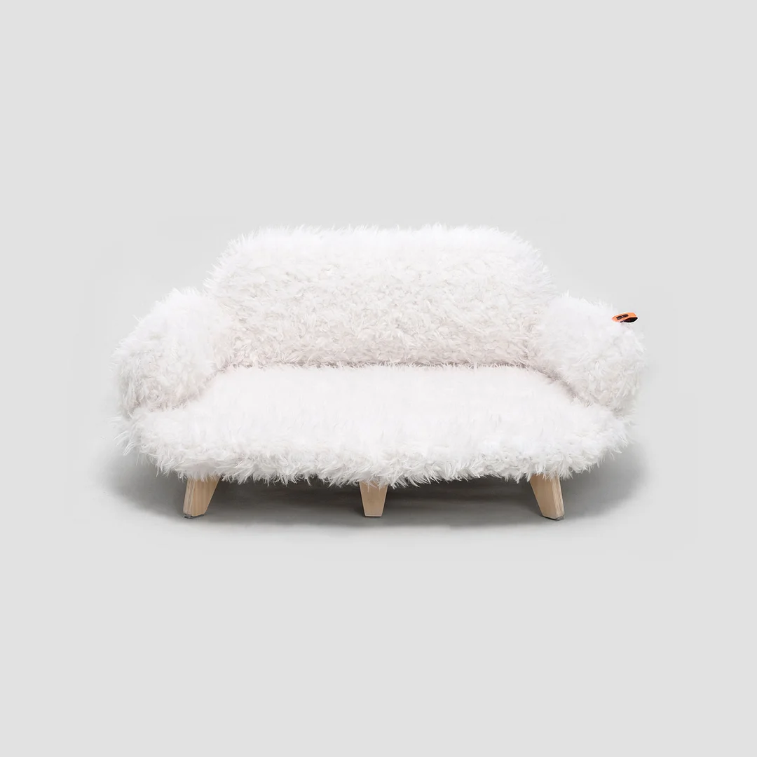 Minimalist Wooden Pet Sofa  Mewoofun