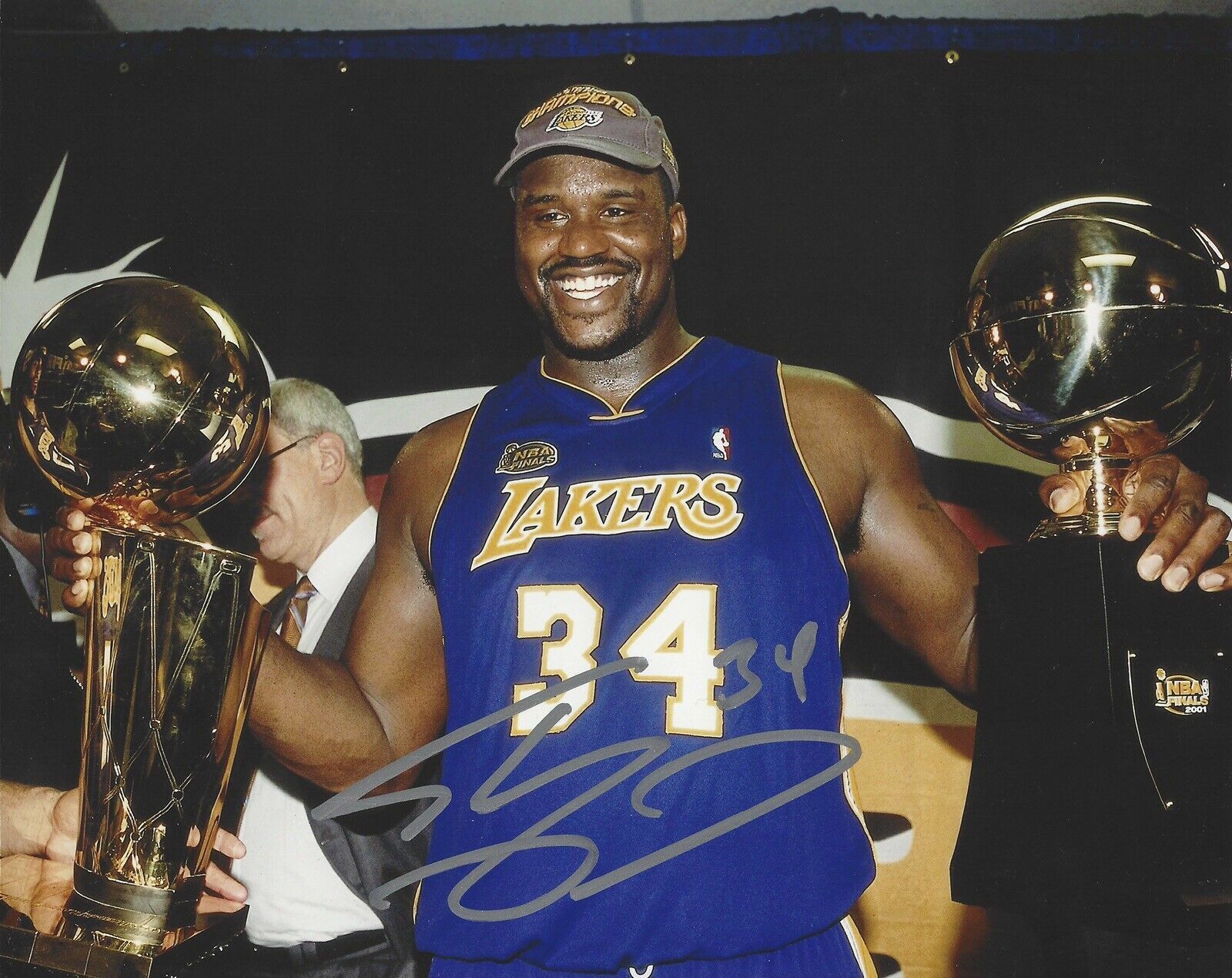 Shaquille O’Neal Shaq Autographed Signed 8x10 Photo Poster painting ( HOF Lakers ) REPRINT