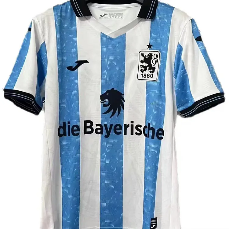 25-26 Munich 1860 home football jersey 1:1 Thailand quality