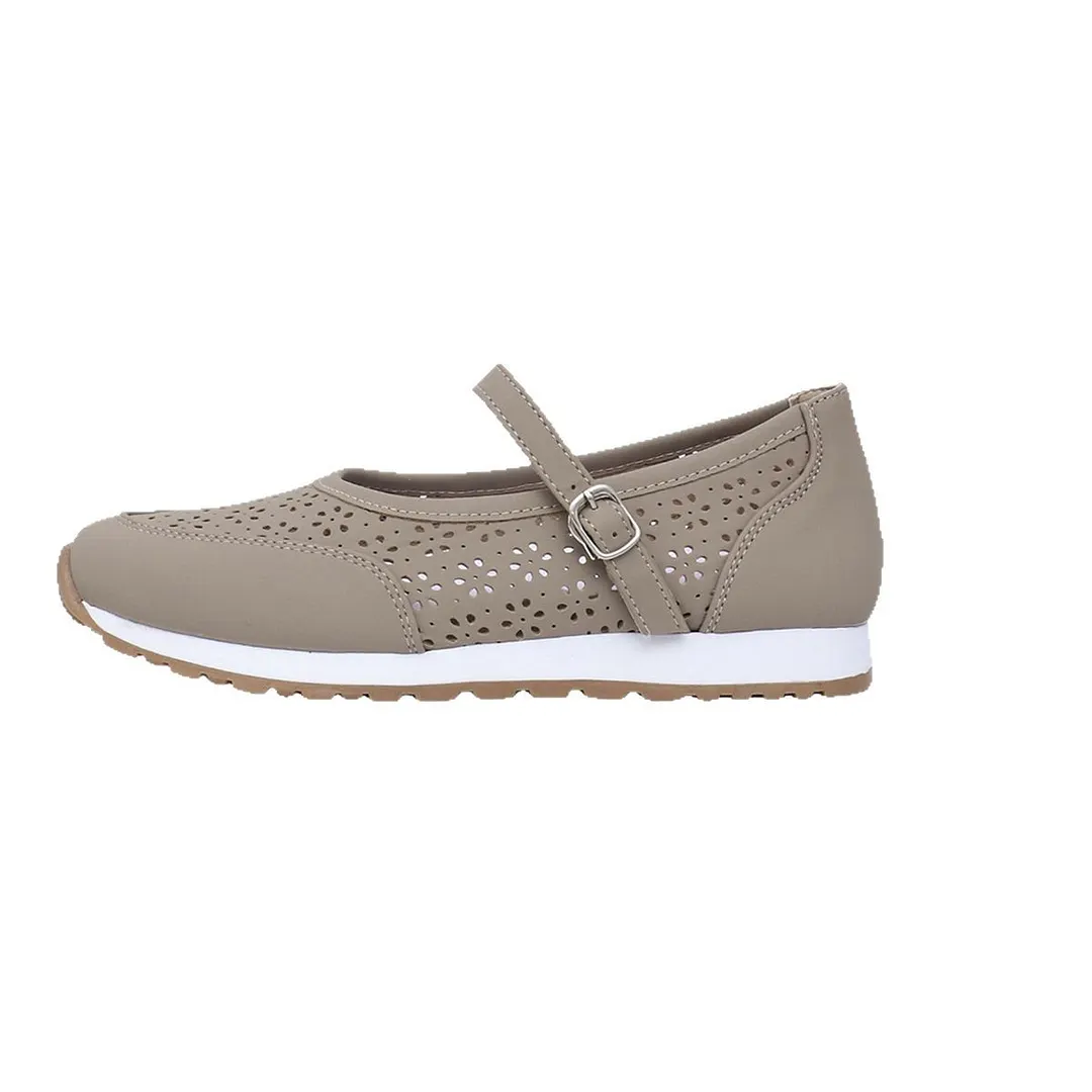 Breakj Breakj And Summer 2025 New Large-Size Breathable Light-Mouthed Single Shoes Casual Women's Shoes