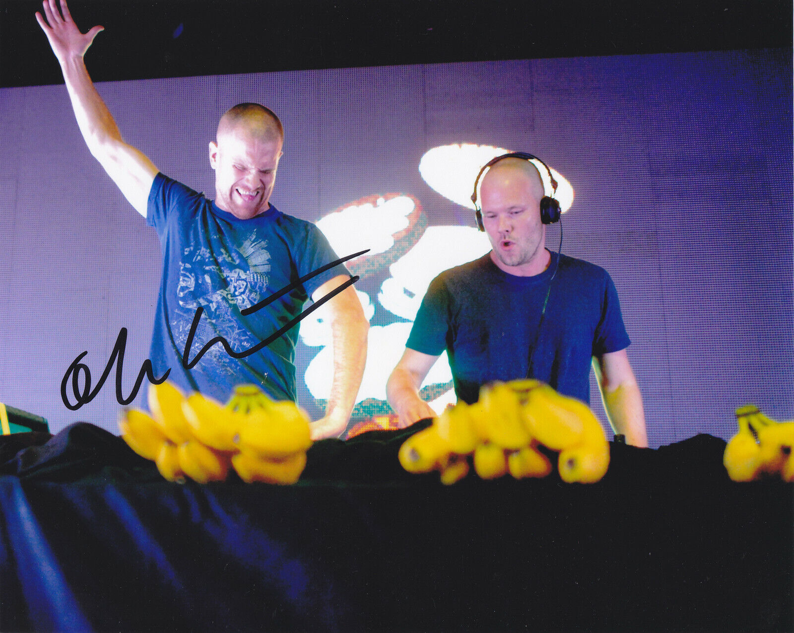 DADA LIFE SIGNED AUTOGRAPH OLLE EDM BIG HOUSE MUSIC 8X10 Photo Poster painting EXACT PROOF #3