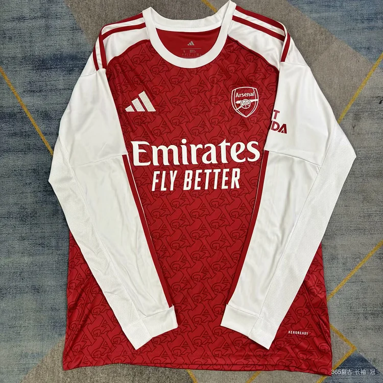 25/26 Arsenal Home Long Sleeve Fan Edition