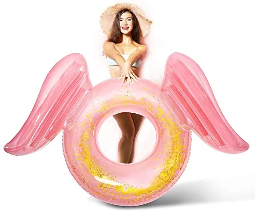 Angel Wings Sparkle Swimming Float