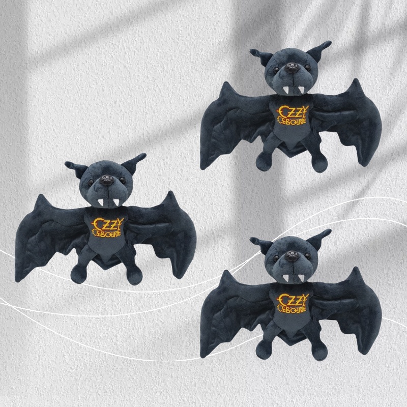 ozzy osbourne bat plush 3pcs Harvey Harvington Plush