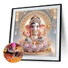 Ganesha - speziell geformtes Diamantgemälde - 30*30cm