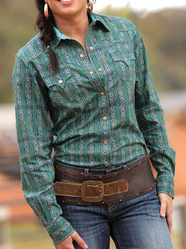 Women's Western Long Sleeve Shirt