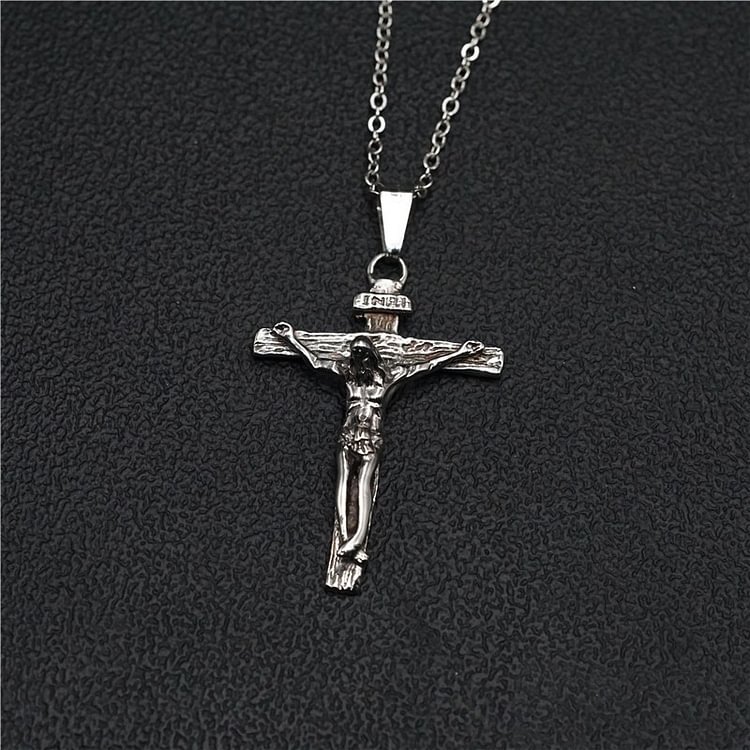 Titanium steel men's Jesus pendant