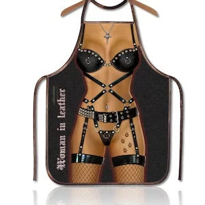 pornhint Pornhint Apron. A sexy, practical gift. Gift idea for your girlfriend. Great fun in the kitchen, barbecue and garden. Photo permanent printing.